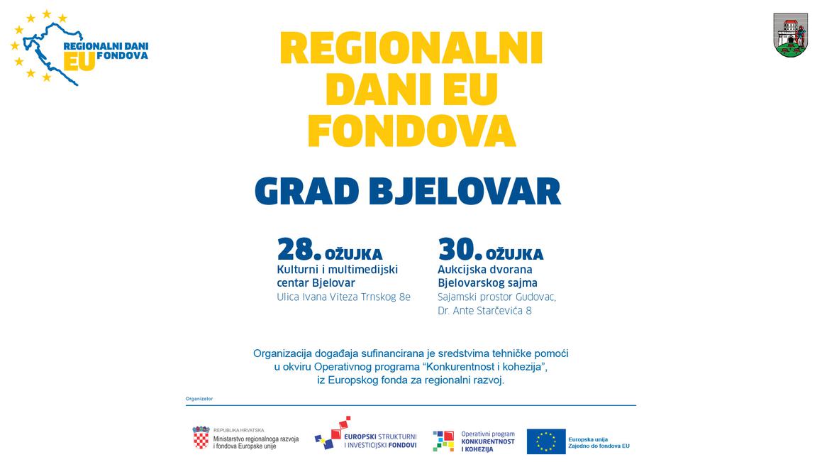 Regionalni dani EU fondova u Bjelovaru