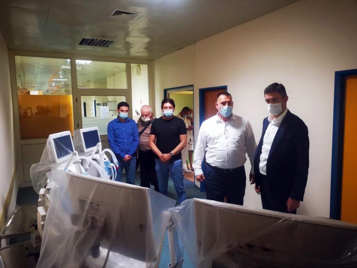 Opća bolnica Dubrovnik uz pomoć Grada nabavila još četiri nova respiratora