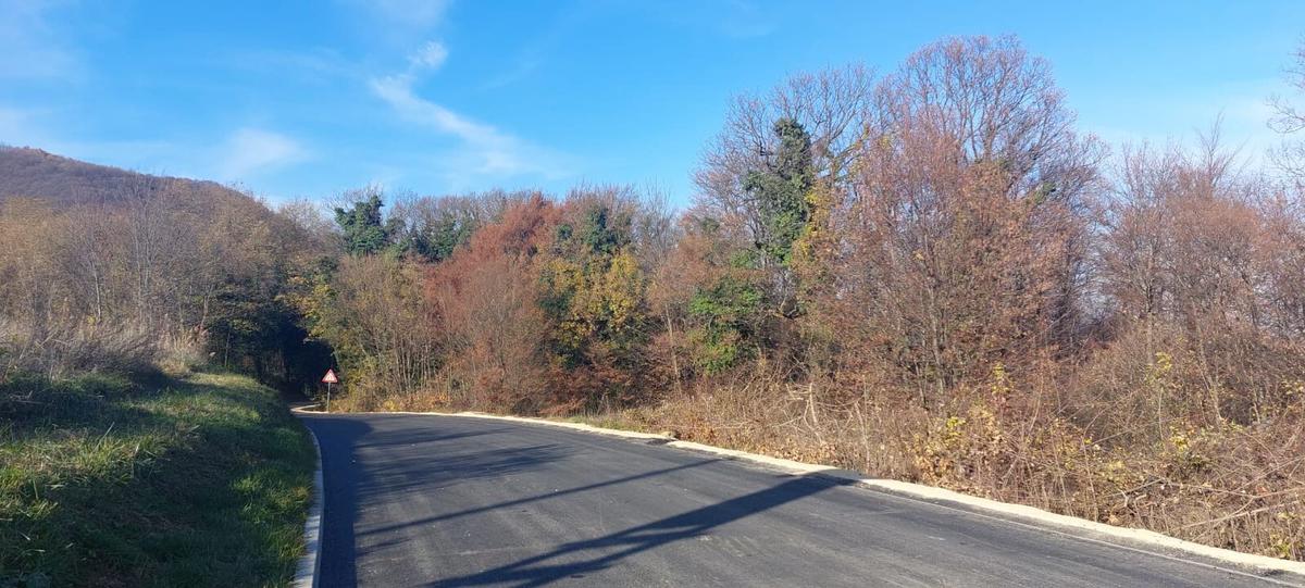 Obnovljena trasa prometnice Prekrižje Plešivičko – Braslovje duga je 860 metara