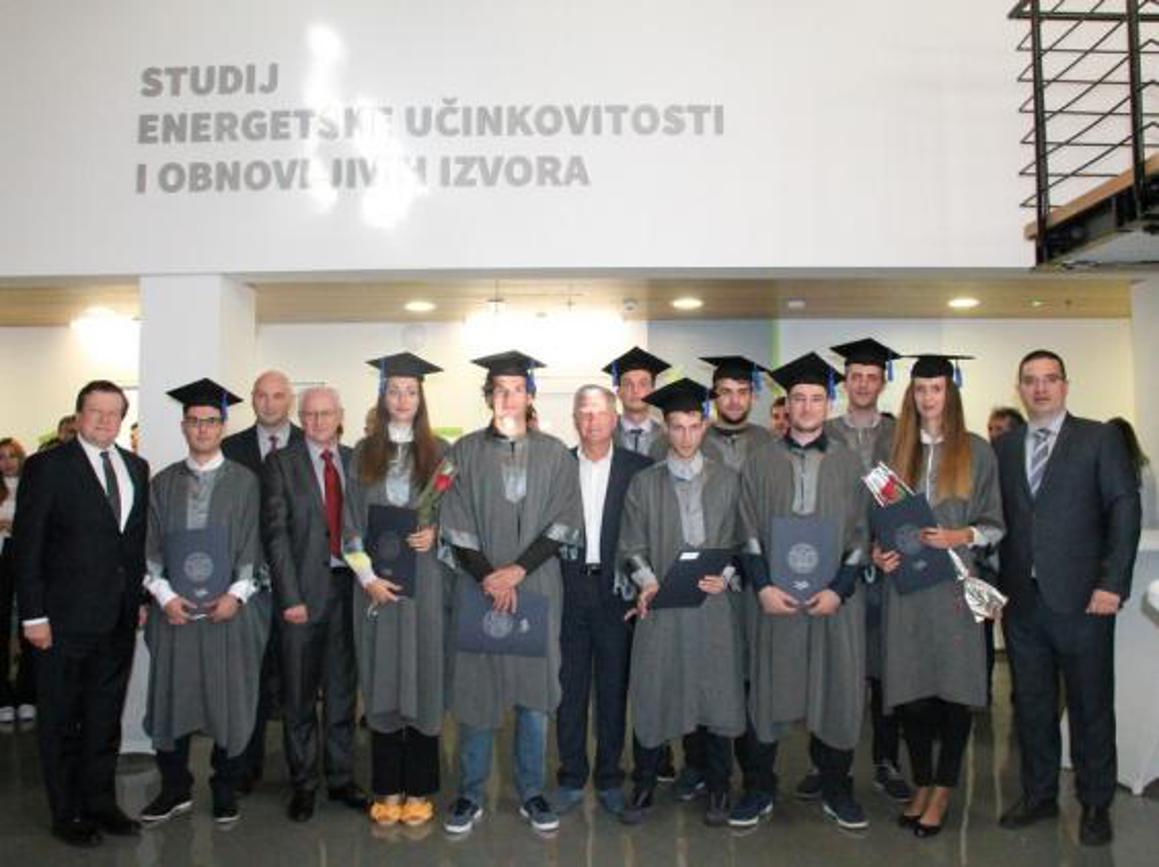 Promovirana druga generacija studenata sveučilišnog studija energetike u Šibeniku