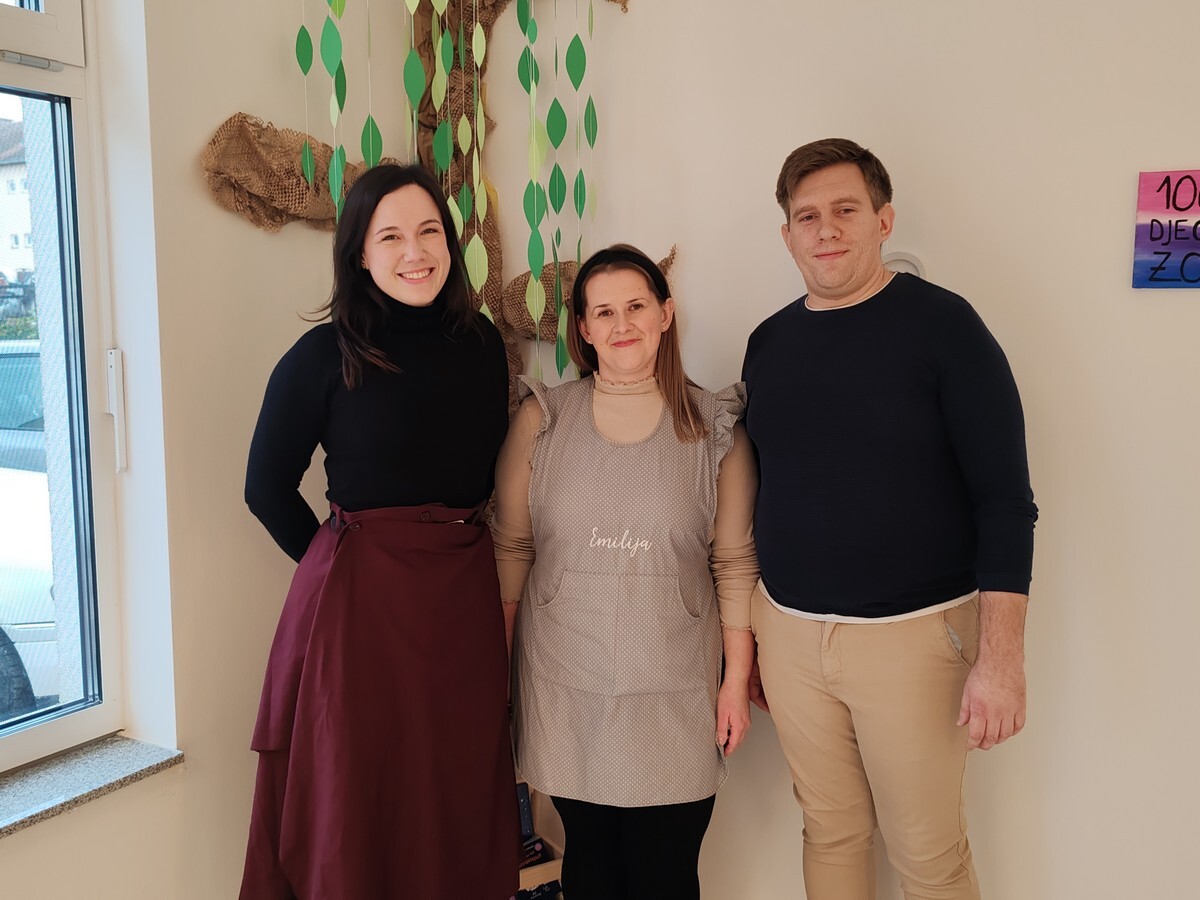 Posao su pokrenuli Emilija Tomiša i Matija Seleš, a posjetila ih je i gradonačelnica Valentina Čanađija