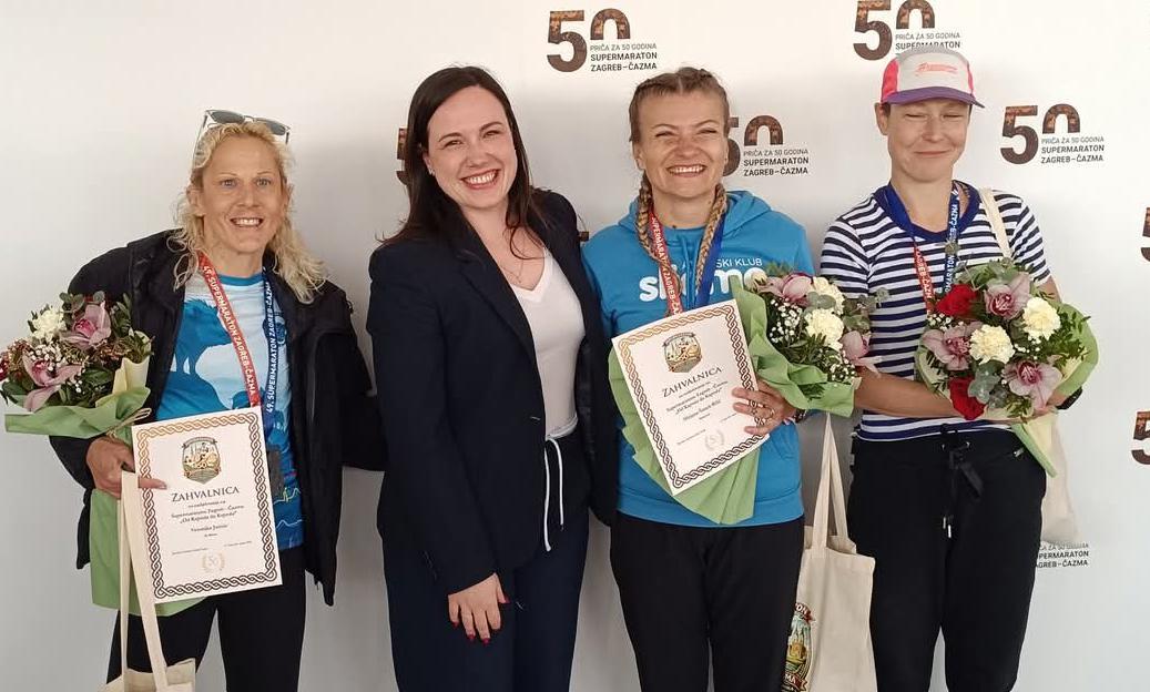 Čazma me odavno osvojila i rado se vraćam, poručila je Mirjana Šimek Bilić, koja je osvojila prvo mjesto u ženskoj konkurenciji. Drugo je pripalo Maji Urban, a treće Veroniki Jurišić