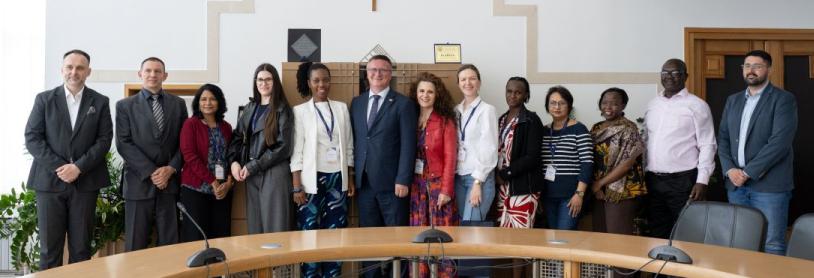 Održan je i prijam za delegaciju koja je boravila u županiji u sklopu sveučilišnog programa International Week